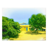 Lakeshores am Strand von Chicago Fotodruck (Vorne)