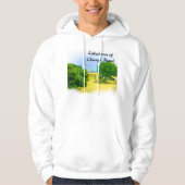 Lakeshores am Strand von Chicago Hoodie (Vorderseite)