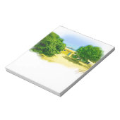 Lakeshores des Chicago Beach Notizblock (Rotiert)