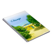 Lakeshores des Chicago Beach Notizblock (Rechte Seite)
