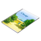 Lakeshores des Chicago Beach Notizblock (Linke Seite)
