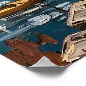 Lakeside Bandit: Blick auf den Raccoon Poster (Ecke)