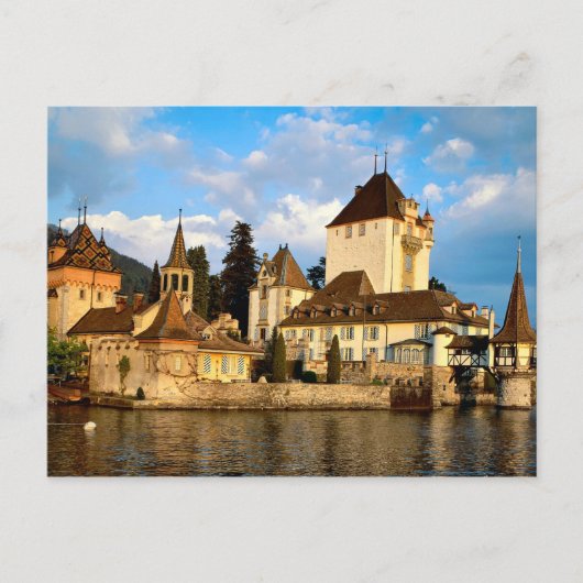 Lakeside Chateau Postkarte (Vorderseite)