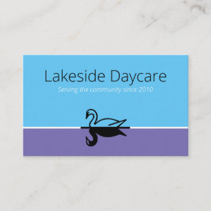 Lakeside Daycare Oceania Business Card Visitenkarte