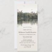 Lakeside Family Wiedersehen Camping Jamboree Barbe Einladung (Vorderseite)