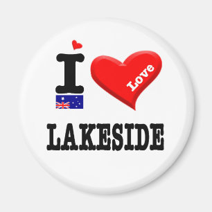 LAKESIDE - i-Liebe Magnet