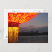 Lakeside Lantern Postkarte (Vorne/Hinten)