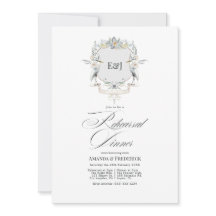 Lakeside Monogram Laurel Wappen Probe Dinner