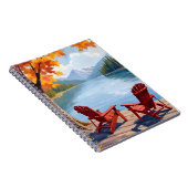 Lakeside Morning | Peaceful Mountain Landscape Notizblock (Rechte Seite)