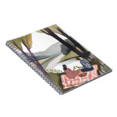 Lakeside Picnic | Nature Watercolor Painting Notizblock (Rechte Seite)