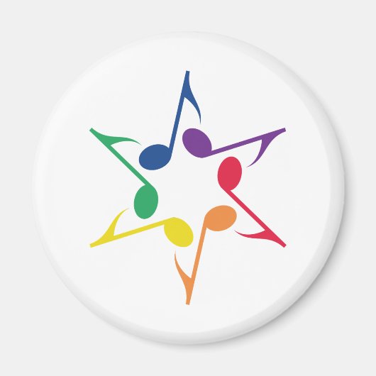 Lakeside Pride Star Kühlschrank Magnet (Vorne)