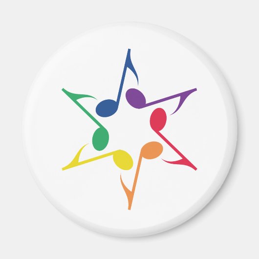 Lakeside Pride Stern Kühlschrankmagnet (Vorne)