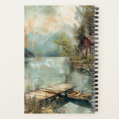 Lakeside Retreat 5,5" x 8,5" SpiralNotebook Notizblock (Rückseite)