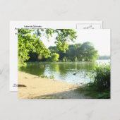 Lakeside Splendor Postkarte (Vorne/Hinten)