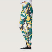 Lakeside-Tarnmuster Leggings (Links)