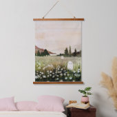 Lakeside Wandteppich Mit Holzrahmen (Schlafzimmer)