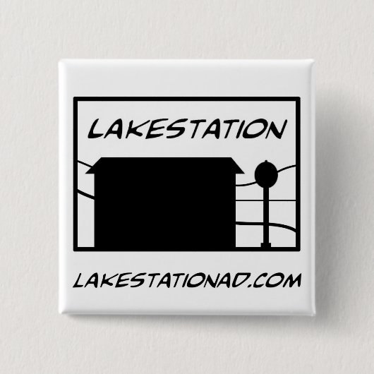 Lakestation - Knopf Button (Vorderseite)