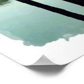 Lakeview Abstrakt Poster (Ecke)