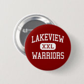Lakeview - Krieger - Mitte - Rossville Georgia Button (Vorne & Hinten)
