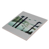 Lakeview Lake Fotografie Abstrakt Fliese (Seite)