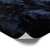 Lakeview Winter Frozen Fotografie Poster (Ecke)