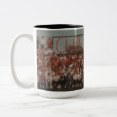 Lakeville Klasse der 1987 Klassen-Foto-Tasse Zweifarbige Tasse (Links)