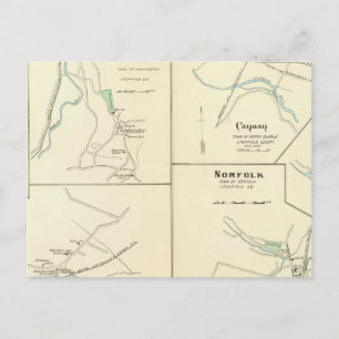 Lakeville, Norfolk, Salisbury Postkarte