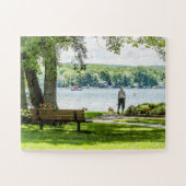 Lakeville NY Conesus Lake Oversille Puzzle (Horizontal)
