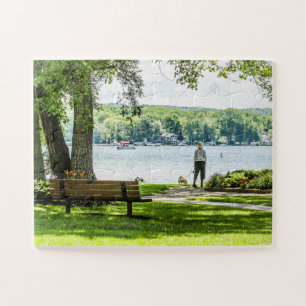 Lakeville NY Conesus Lake Oversille Puzzle