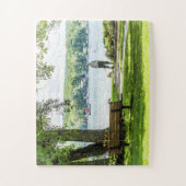 Lakeville NY Conesus Lake Oversille Puzzle (Vertikal)