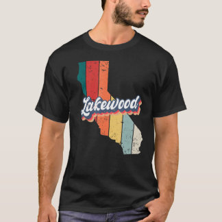 Lakewood City Retro Vintages Heimat T-Shirt