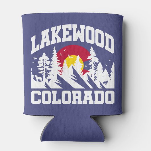 Lakewood, Colorado Dosenkühler (Rückseite)