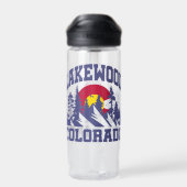Lakewood, Colorado Trinkflasche (Rückseite)
