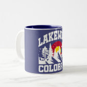 Lakewood, Colorado Zweifarbige Tasse (Vorderseite Links)