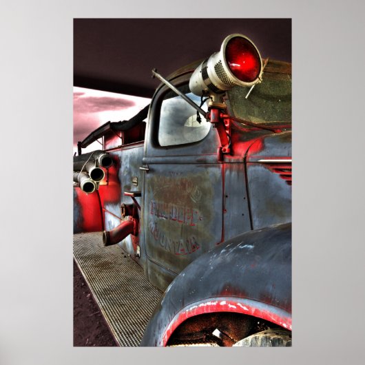 Lakewood Mountair Fire Dept. Poster (Vorne)