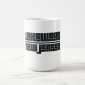 Lakewood - New Jersey Kaffeetasse (Mittel)