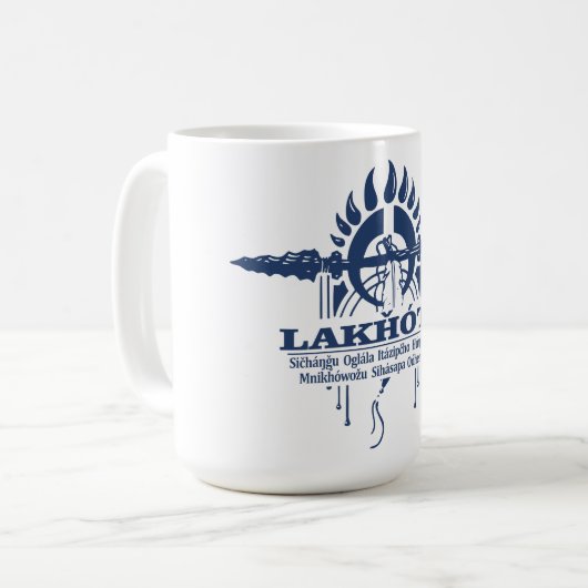 Lakhota Kaffeetasse (Vorderseite Links)
