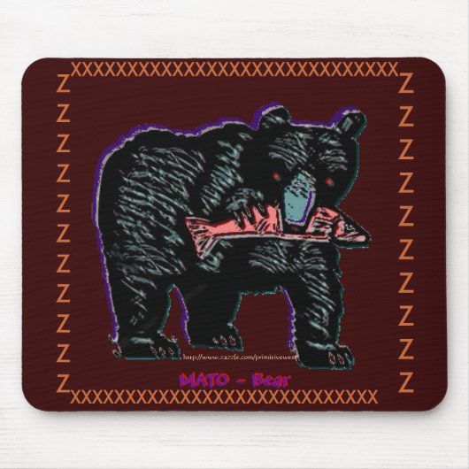 Lakhotah Lachs Mousepad (Vorne)