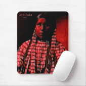 Lakhotah-Mädchen in einem Tipi Mousepad (Mit Mouse)