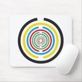 Lakhovsky Vitalscheibe, MWO Tesla Antenne, skalar Mousepad (Mit Mouse)