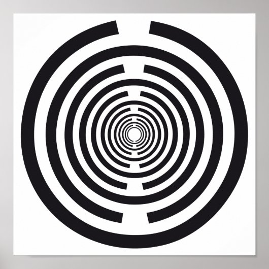 Lakhovsky Vitalscheibe, MWO Tesla Antenne, skalar Poster (Vorne)