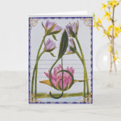 Lakme Karte (Gelbe Blume)