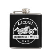 Lakonia Motorrad Week Flachmann (Vorderseite)