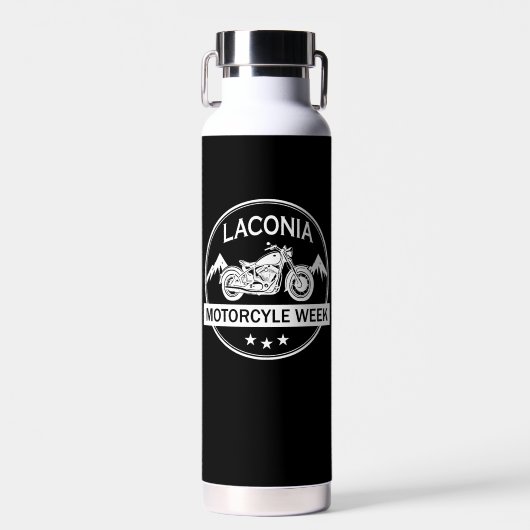 Lakonia Motorrad Week Trinkflasche (Vorne)