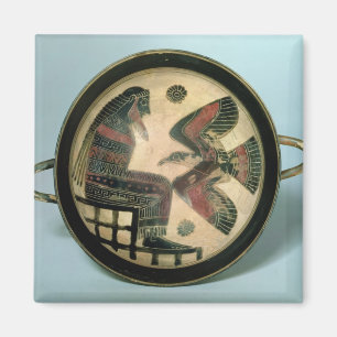 Lakonische Tasse mit Zeus und Adler Magnet