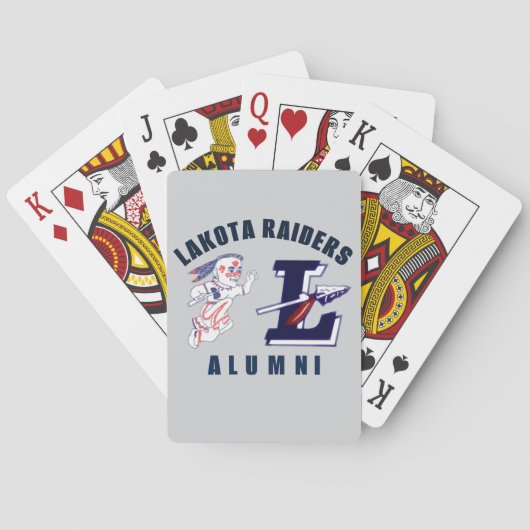Lakota Alumni Spielkarten (Rückseite)