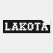 Lakota Autoaufkleber (Vorne)
