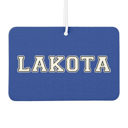 Lakota Autolufterfrischer (Vorderseite)