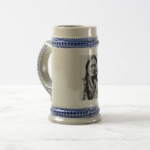 Lakota Chefübergabe: Sich auf Bull Fort Buford set Bierglas (Vorderseite Links)