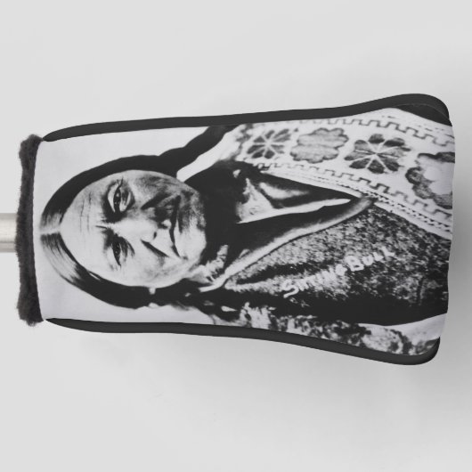 Lakota Chefübergabe: Sich auf Bull Fort Buford set Golf Headcover (Vorderseite)